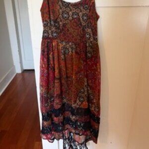 Sleeveless High/Low Band of Gypsies Dress